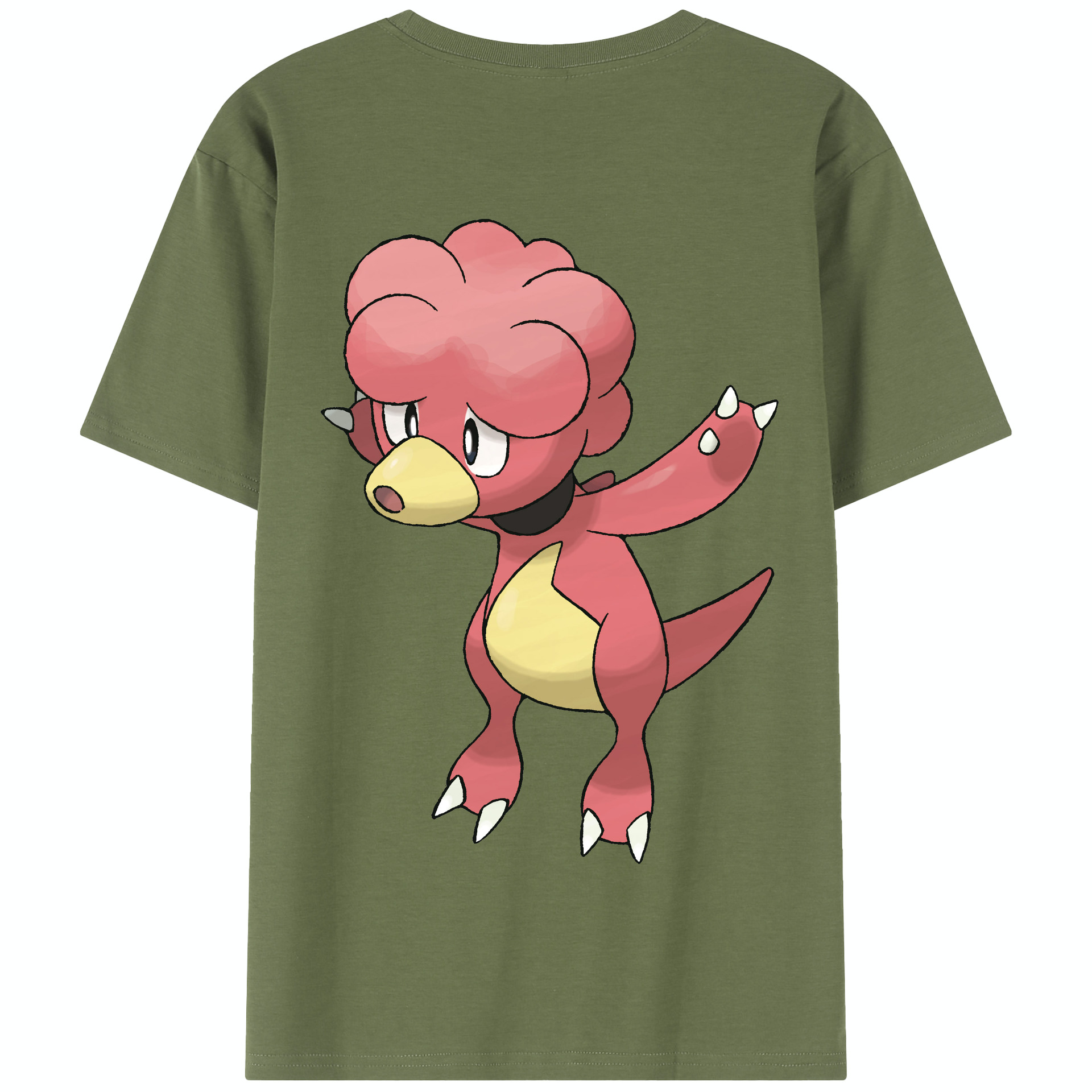 （画像用） ポケットモンスター Pokémon 綿100％半袖Tシャツ（背面プリント）